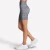 Pantalones cortos de ciclismo de cintura alta con estampado GO FLEX de 8 pulgadas Pantalones cortos de ciclismo de cintura alta con estampado GO FLEX de 8 pulgadas