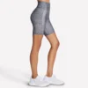Pantalones cortos de ciclismo de cintura alta con estampado GO FLEX de 8 pulgadas Pantalones cortos de ciclismo de cintura alta con estampado GO FLEX de 8 pulgadas