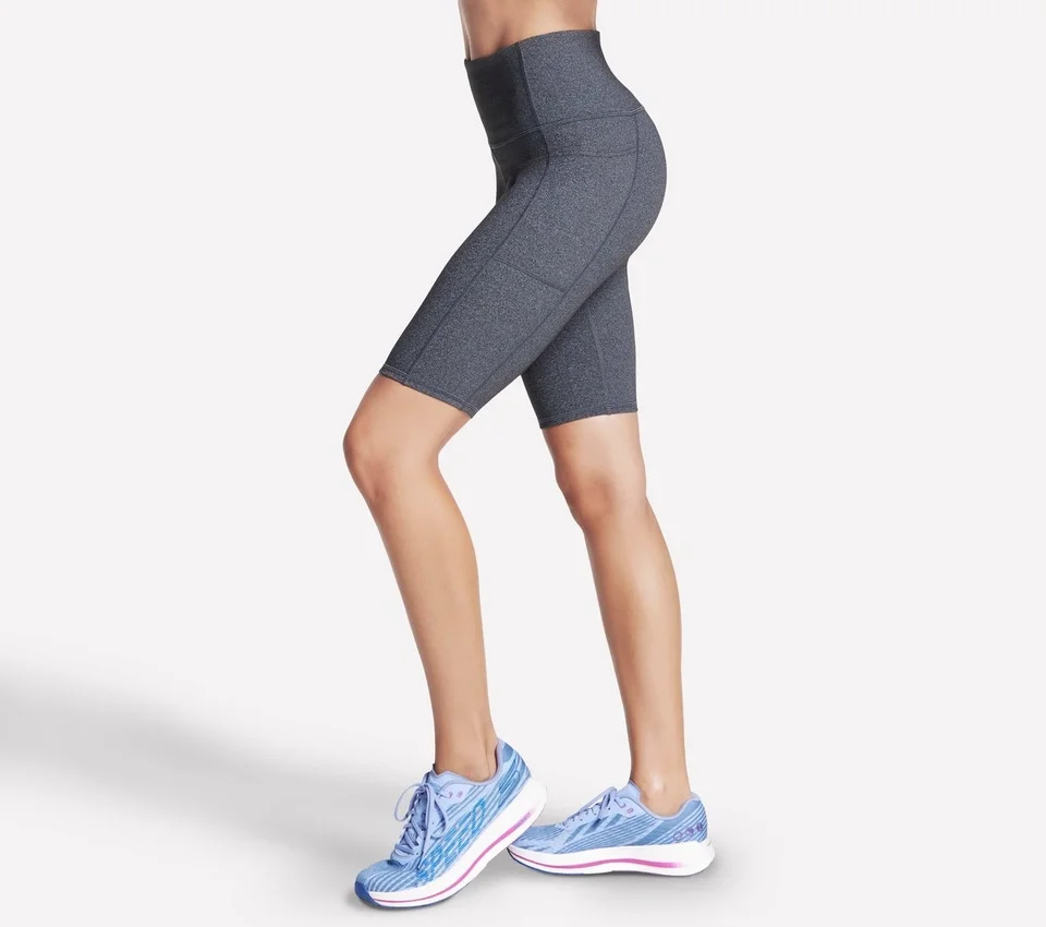 Pantalones cortos de ciclismo de cintura alta de 10 pulgadas Go Walk Pantalones cortos de ciclismo de cintura alta de 10 pulgadas Go Walk