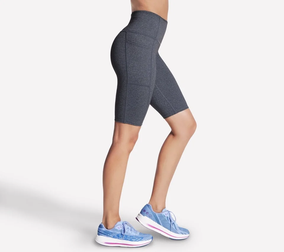 Pantalones cortos de ciclismo de cintura alta de 10 pulgadas Go Walk Pantalones cortos de ciclismo de cintura alta de 10 pulgadas Go Walk