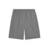 Pantalones cortos deportivos rectos de cintura media con cordón «Gris»