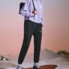 Pantalones de chándal de punto «Negro»