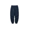 Pantalones de cintura con forro polar de la serie Casual Colorful «Azul marino»
