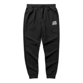 Pantalones deportivos cónicos de punto con logo estampado «Negro, azul marino, gris»