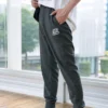 Pantalones deportivos cónicos de punto con logo estampado «Negro, azul marino, gris»