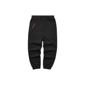 Pantalones deportivos de punto con letras de la serie CNY «Negro»