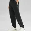 Pantalones deportivos de punto holgados «Negro»