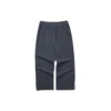Pantalones deportivos de punto rectos de cintura media en color liso «Gris»