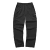 Pantalones deportivos elásticos de cintura alta con letras impresas «Negro Verde Oliva»