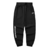 Pantalones tejidos con logo impreso «Negro»