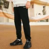 Pantalones tejidos «Negro»