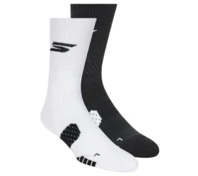 Paquete de 2 pares de calcetines cortos de baloncesto de alto rendimiento