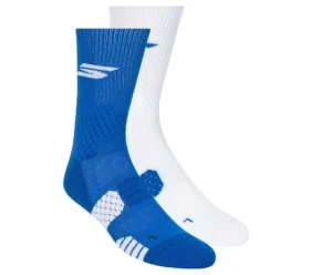 Paquete de 2 pares de calcetines cortos de baloncesto de alto rendimiento