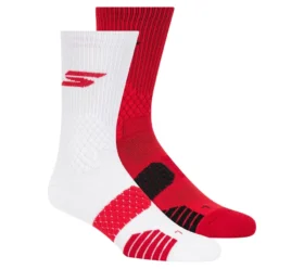Paquete de 2 pares de calcetines cortos de baloncesto de alto rendimiento