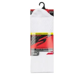 Paquete de 2 pares de calcetines cortos de baloncesto de alto rendimiento