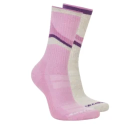 Paquete de 2 pares de calcetines cortos de senderismo para mujer