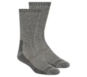 Paquete de 2 pares de calcetines de lana de caña media para hombre