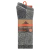 Paquete de 2 pares de calcetines de lana de caña media para hombre Paquete de 2 pares de calcetines de lana de caña media para hombre