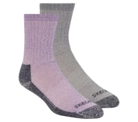 Paquete de 2 pares de calcetines de lana para mujer