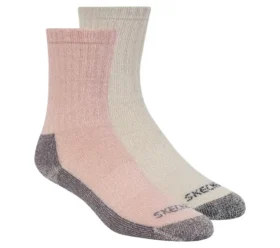 Paquete de 2 pares de calcetines de lana para mujer