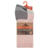 Paquete de 2 pares de calcetines de lana para mujer Paquete de 2 pares de calcetines de lana para mujer