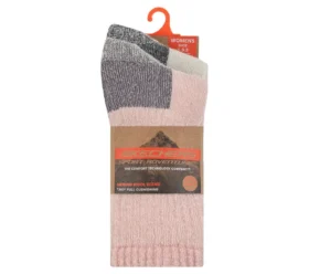 Paquete de 2 pares de calcetines de lana para mujer