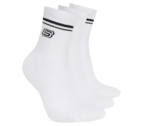 Paquete de 3 pares de calcetines bajos de estilo universitario para mujer