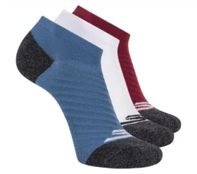 Paquete de 3 pares de calcetines bajos de felpa para hombre