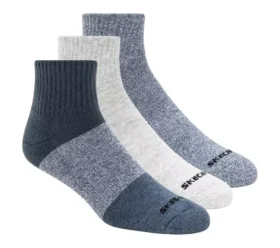 Paquete de 3 pares de calcetines cortos con bloques de color para hombre Paquete de 3 pares de calcetines cortos con bloques de color para hombre