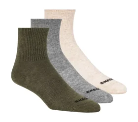 Paquete de 3 pares de calcetines cortos de algodón para niños