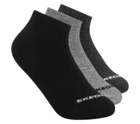 Paquete de 3 pares de calcetines cortos de algodón para niños