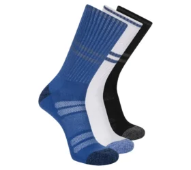 Paquete de 3 pares de calcetines cortos reflectantes de alto rendimiento para hombre
