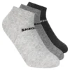 Paquete de 3 pares de calcetines de algodón de corte bajo para niños Paquete de 3 pares de calcetines de algodón de corte bajo para niños
