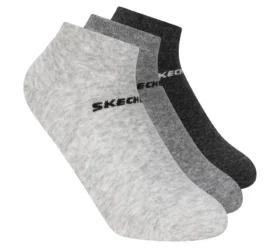 Paquete de 3 pares de calcetines de algodón de corte bajo para niños