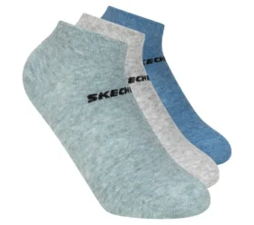 Paquete de 3 pares de calcetines de algodón de corte bajo para niños