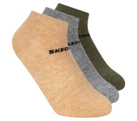Paquete de 3 pares de calcetines de algodón de corte bajo para niños