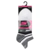 Paquete de 3 pares de calcetines de golf de corte bajo con lengüeta en el talón para mujer Paquete de 3 pares de calcetines de golf de corte bajo con lengüeta en el talón para mujer