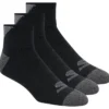 Paquete de 3 pares de calcetines de media caña de rizo medio para hombre