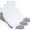 Paquete de 3 pares de calcetines de media caña de rizo medio para hombre
