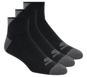 Paquete de 3 pares de calcetines de media caña de rizo medio para hombre Paquete de 3 pares de calcetines de media caña de rizo medio para hombre