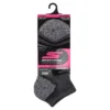 Paquete de 3 pares de calcetines de running de corte bajo para mujer