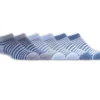 Paquete de 6 pares de calcetines a rayas invisibles Paquete de 6 pares de calcetines a rayas invisibles