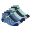 Paquete de 6 pares de calcetines bajos con efecto Space Dye Paquete de 6 pares de calcetines bajos con efecto Space Dye