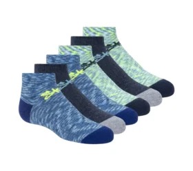 Paquete de 6 pares de calcetines bajos con efecto Space Dye