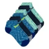 Paquete de 6 pares de calcetines bajos con efecto Space Dye Paquete de 6 pares de calcetines bajos con efecto Space Dye