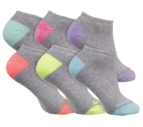 Paquete de 6 pares de calcetines bajos para caminar Paquete de 6 pares de calcetines bajos para caminar