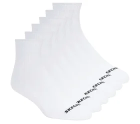 Paquete de 6 pares de calcetines Core de media caña grandes