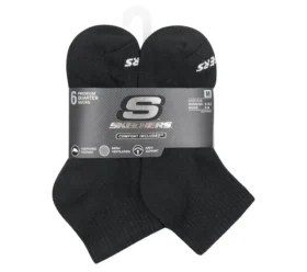 Paquete de 6 pares de calcetines Core Quarter Medium