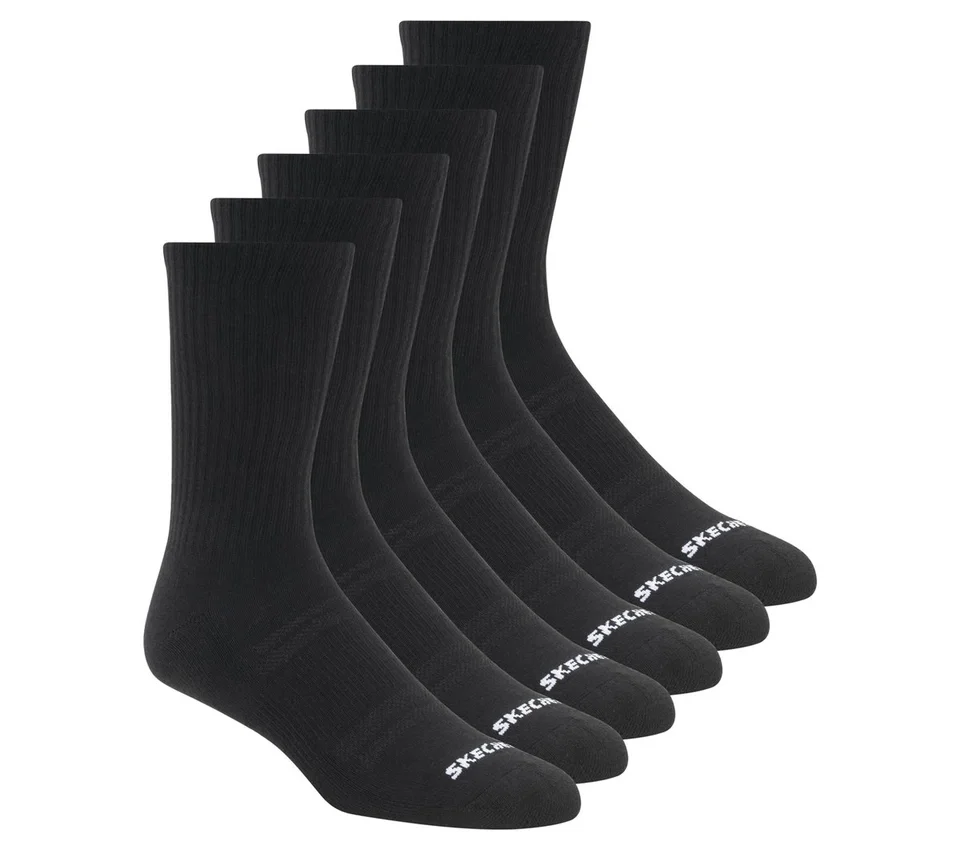 Paquete de 6 pares de calcetines de caña media Paquete de 6 pares de calcetines de caña media
