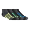 Paquete de 6 pares de calcetines de corte bajo con rayas jaspeadas Paquete de 6 pares de calcetines de corte bajo con rayas jaspeadas